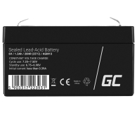 Green Cell Akumulator AGM VRLA  6V 1.3Ah - 547926 - zdjęcie 2